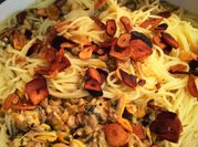 A picture of pasta linguine