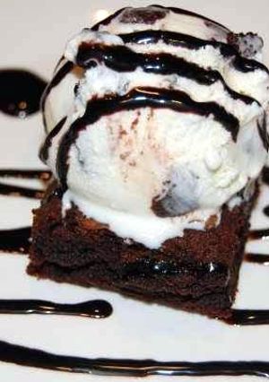 A picture of Quick Dessert -- Out the Box Brownies.