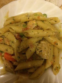 A picture of Chicken Creamy Penne Dinner.
