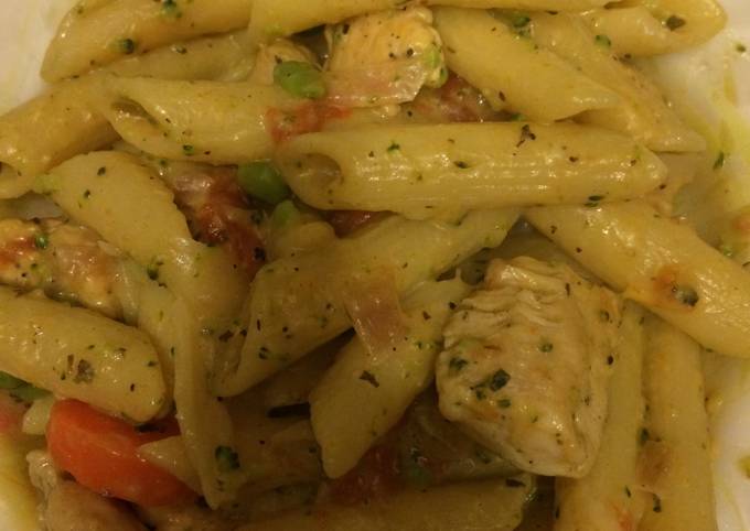 Simple Way to Make Any-night-of-the-week Chicken Creamy Penne Dinner
