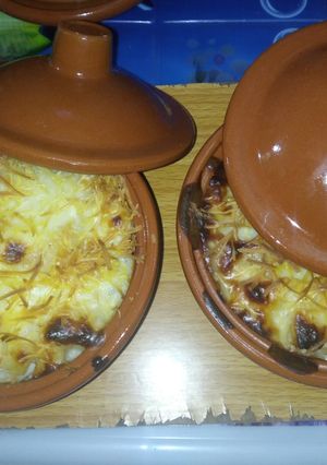 صورة لوصفة ڨراتان بطاطا بالدجاج