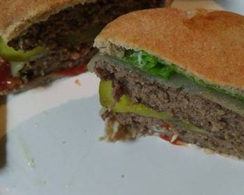 Latest Recipe Pita Bread Cheeseburger Delicious and Healthy