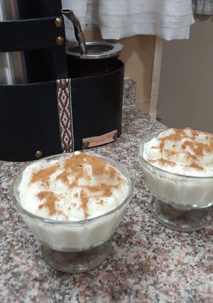 Una foto de Pudin de Harina de Arroz
