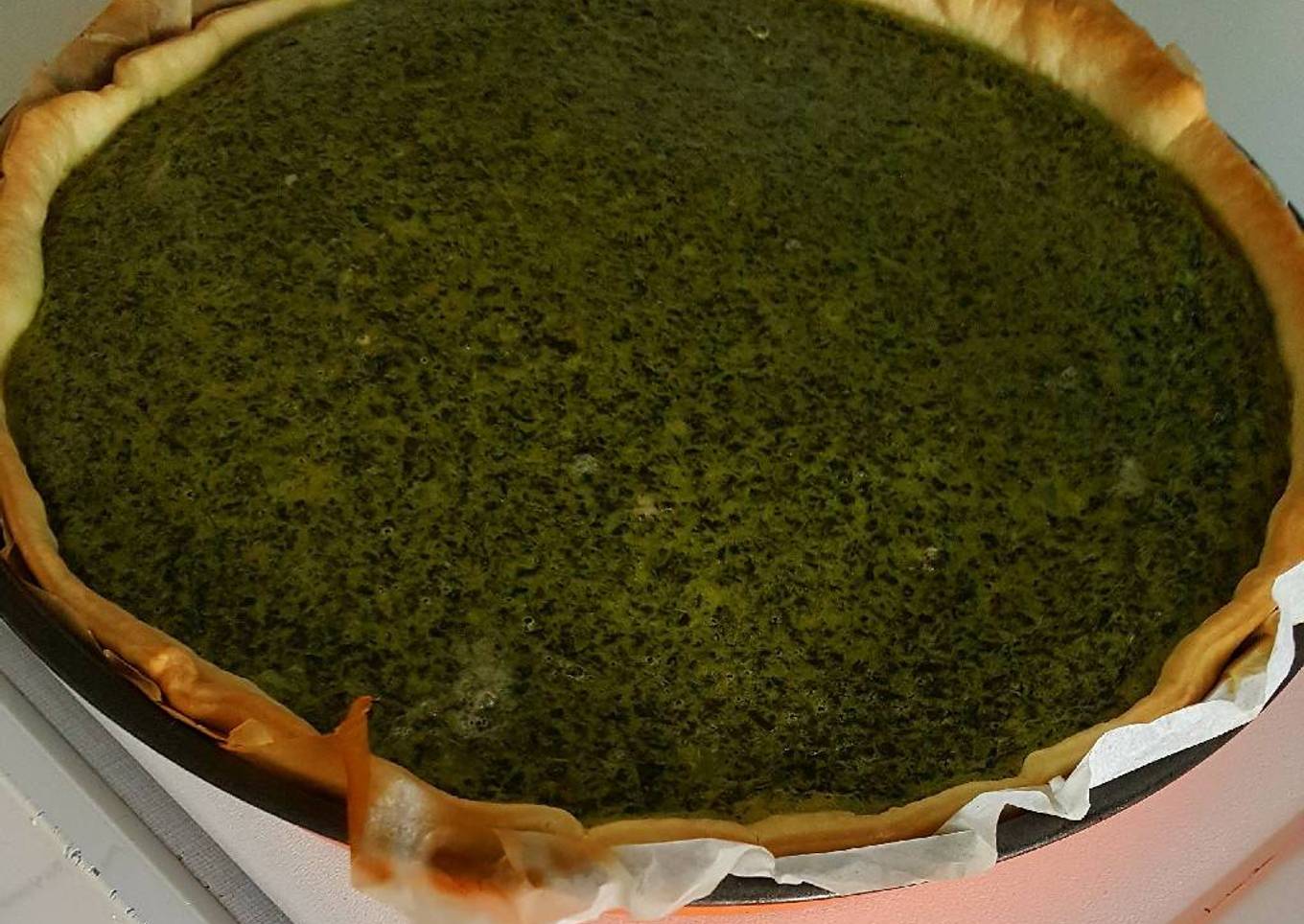 Quiche aux épinards et au gorgonzola