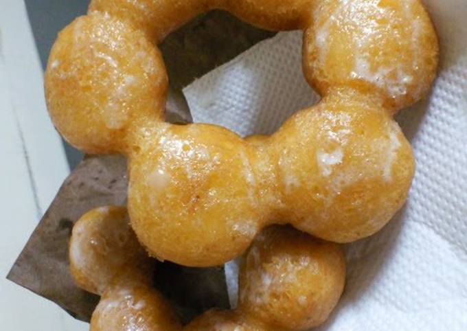 Easiest Way to Prepare Homemade "Pon-de-Ring" Doughnuts