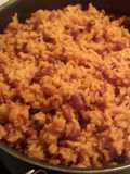 Oh so goood, Spanish Rice with Chorizo