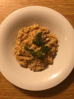 Vargànya rizottó recept fotója