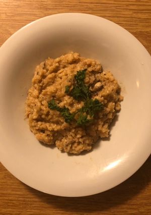 Vargànya rizottó recept fotója