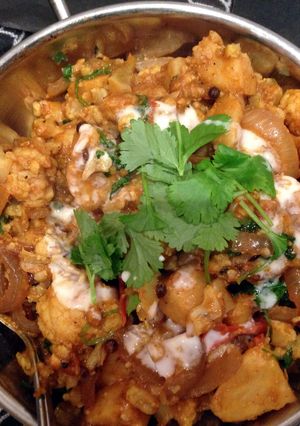 A picture of Aloo Ghobi.