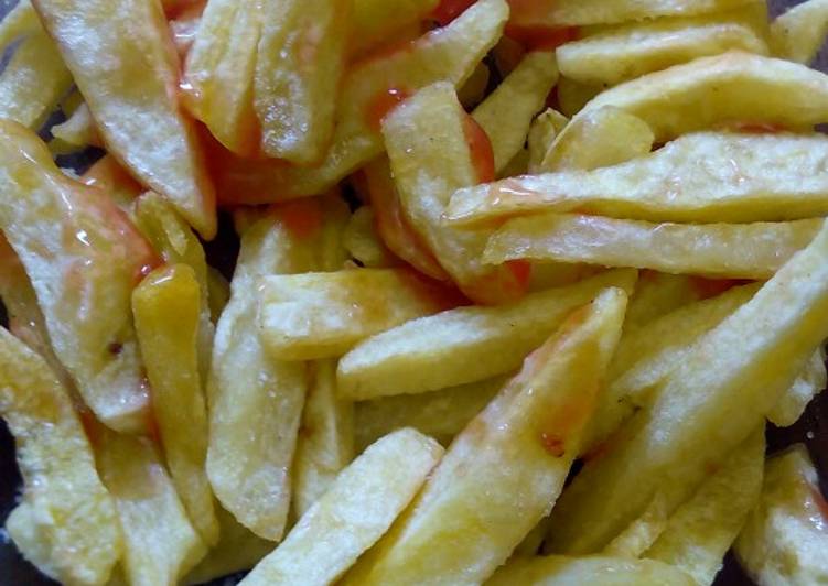 Steps to Prepare Super Quick Homemade Crispy chips