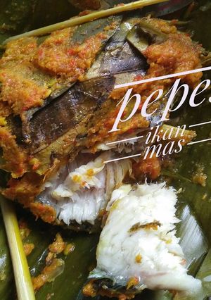 Foto resep Pepes ikan mas🐟🐠