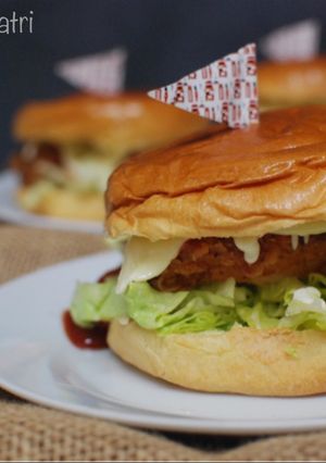 Foto resep Crispy Chicken Burger