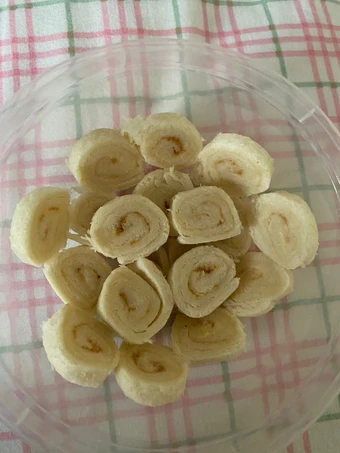 Cara Gampang Membuat Resep [MPASI] Cemilan - Roti Gulung Keju Abon yang Bikin Ngiler Anti Ribet, Menggugah Selera