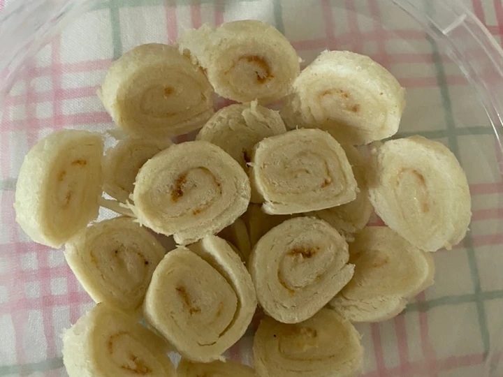 Cara Gampang Membuat Resep [MPASI] Cemilan - Roti Gulung Keju Abon yang Bikin Ngiler Anti Ribet, Menggugah Selera