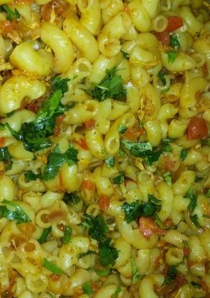 A picture of Juicy Vegetable Macroni.