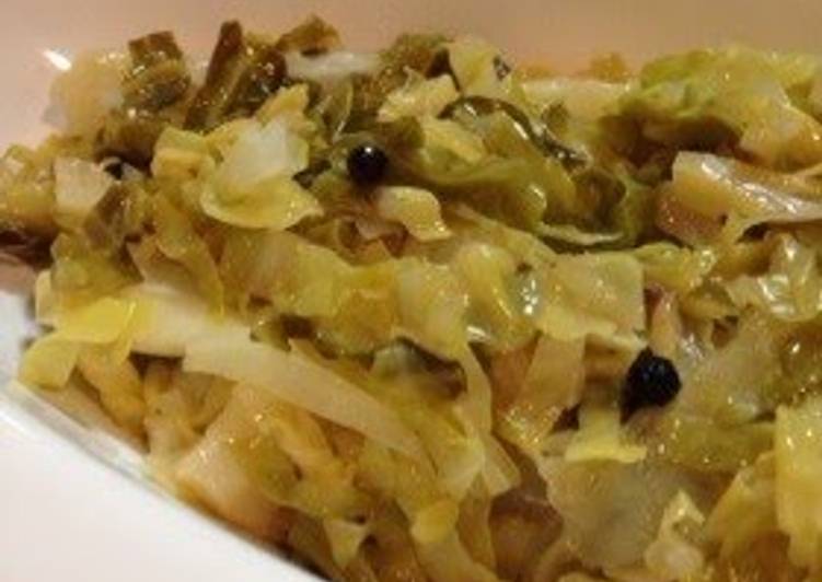 Recipe of Homemade Sauerkraut Made with a Head of Cabbage and On-Hand Ingredients