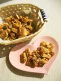 With Bread Crusts ✿ Caramel Almond Rusks