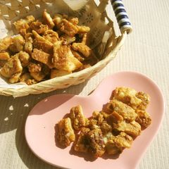 A picture of With Bread Crusts ✿ Caramel Almond Rusks.
