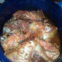 A picture of Spanish chicken.