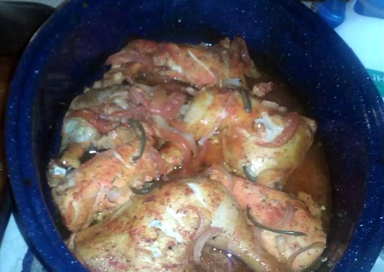 Easiest Way to Prepare Appetizing Spanish chicken