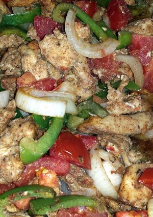 A picture of Oven Baked Fajita.