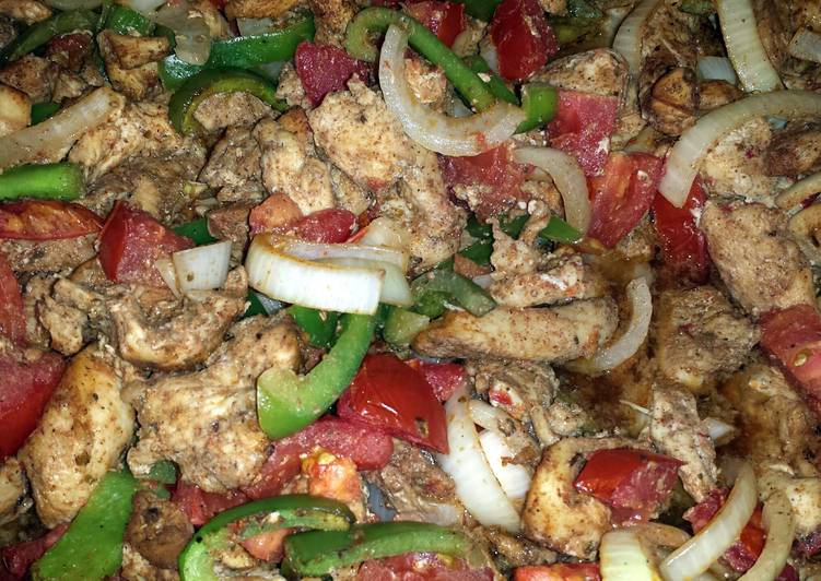 Oven Baked Fajita