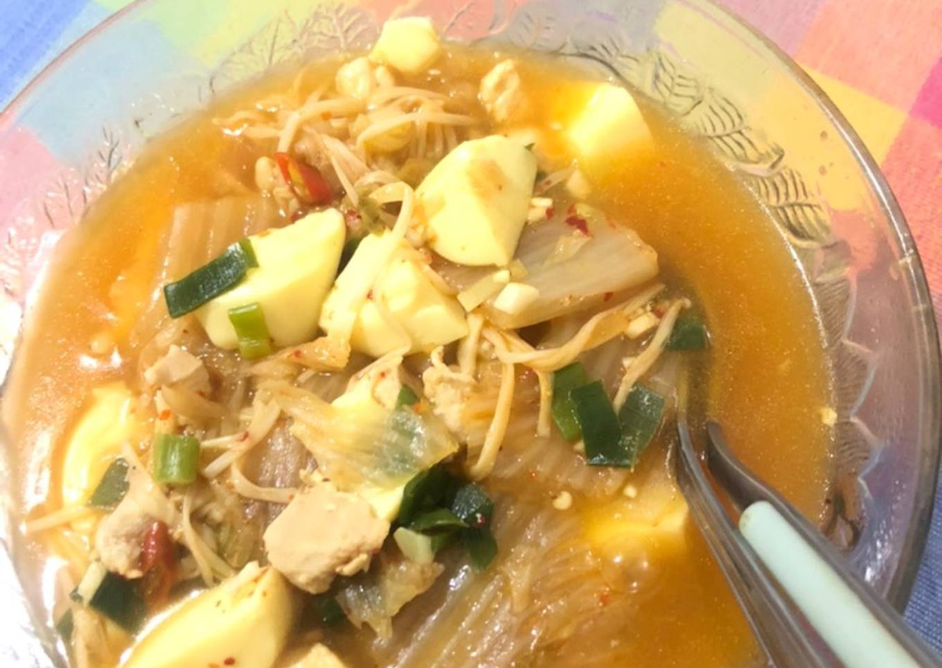 Kimchi jigae sehat