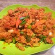 Tumis oncom leunca mercon