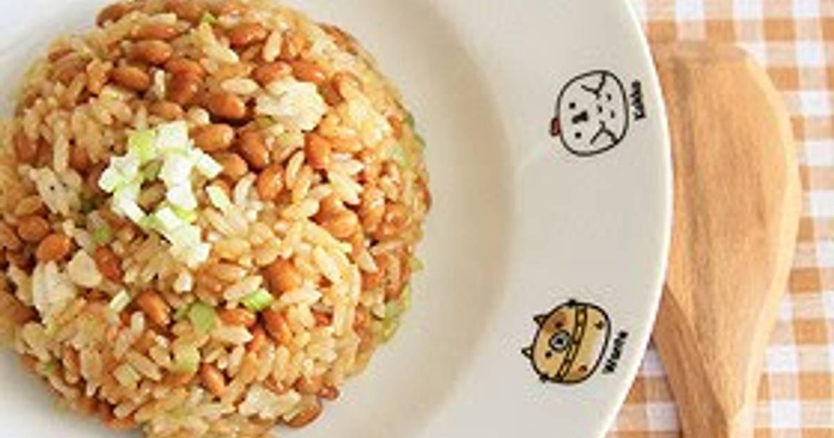 5 easy and tasty natto fried rice recipes by home cooks Cookpad