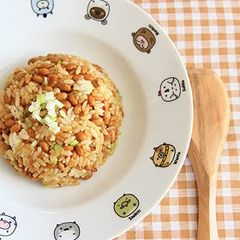 Easy 5 Minute Recipe! Fried Rice with Natto A picture of Easy 5 Minute Recipe! Fried Rice with Natto.