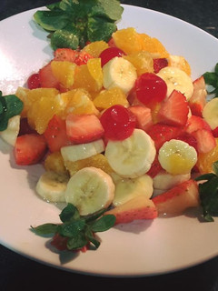 Una foto de Ensalada de frutas