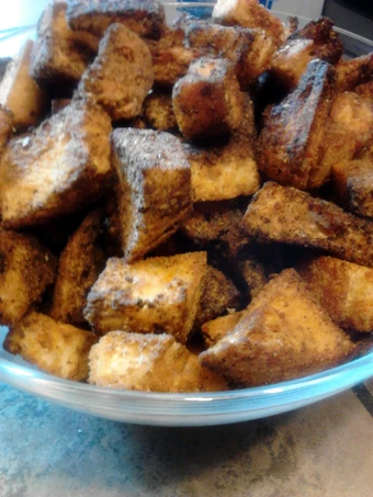 Easy Way Make Recipe Cheesy Taco Fiesta Croutons that is So Delicious, Can Spoil the Tongue}