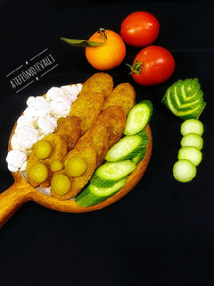 عکسی از دستور کتلت نخود