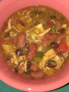 A picture of Chipotle Chicken Stew.