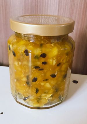 百香果蘋果醬 的食譜成品照片