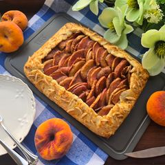 A picture of Peach Galette.