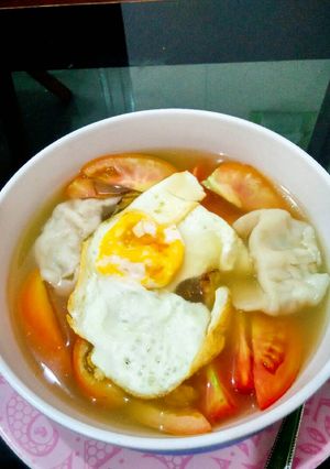 Foto resep Sup tomat segar kuah jahe