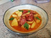 Una foto de costilla adobadas al pimentón