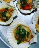 Sò điệp Nhật nướng mỡ hành 🍢😘