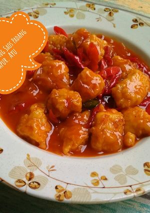 Foto resep Ayam Goreng Tepung Saos Padang
