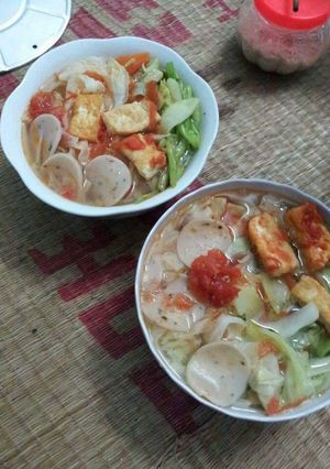 Hình của món Mì tôm úp phiên bản no căng!.