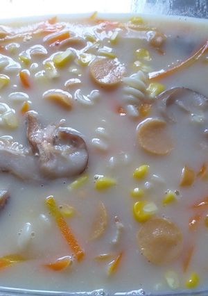 Foto resep Sup Krim Jamur Campur