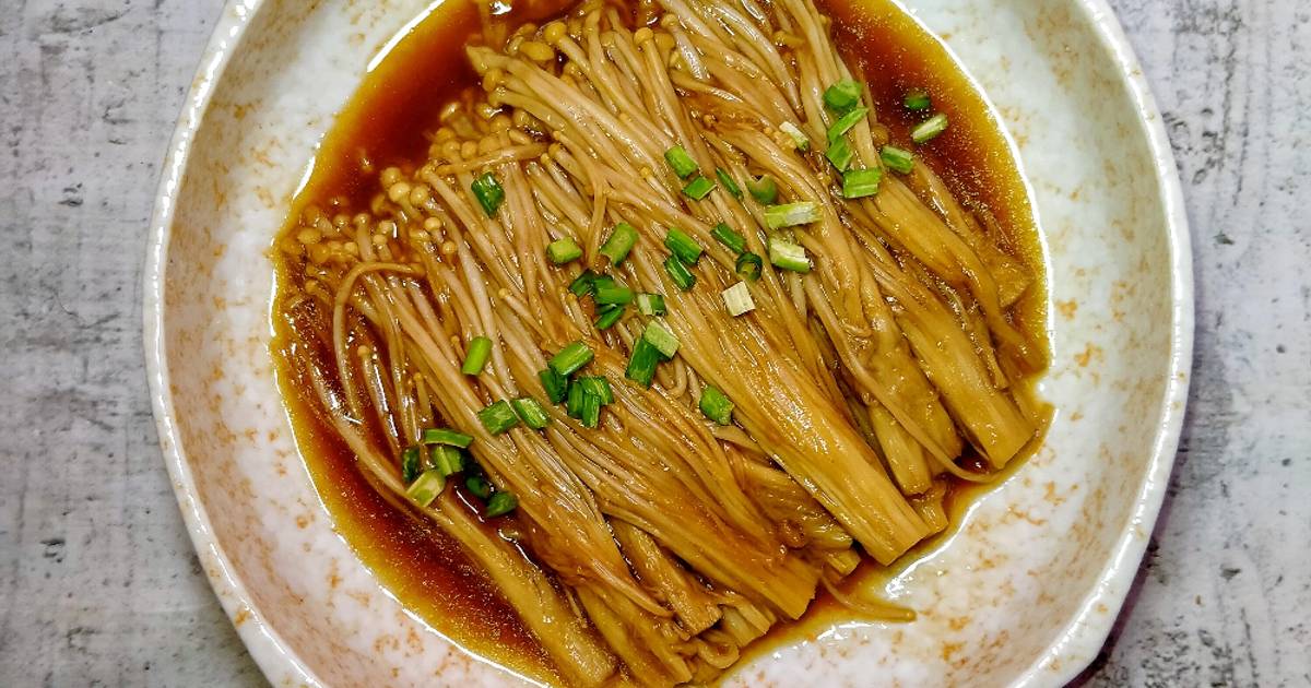 Resipi Enoki Butter Kicap oleh shazrina Cookpad