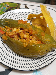 Una foto de Pepinos Rellenos