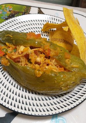 Una foto de Pepinos Rellenos
