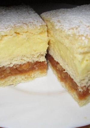 Almás krémes recept fotója