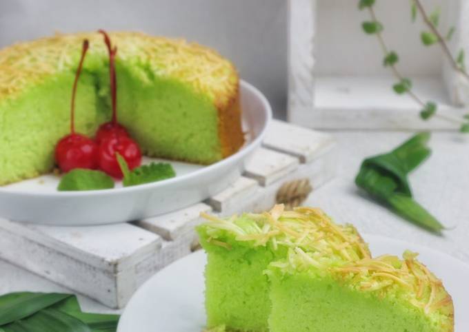 Bolu Tape Pandan Keju