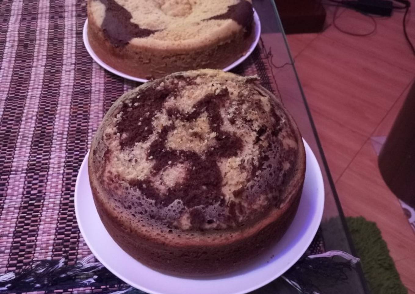 Vanilla chocolate cake