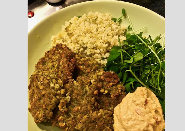 Falafel and Couscous Dinner (Wild Oats inspired)