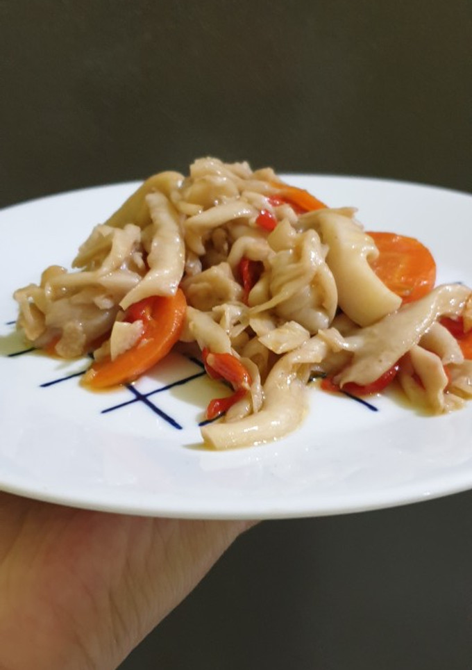 Foto resep Cah jamur tiram wortel